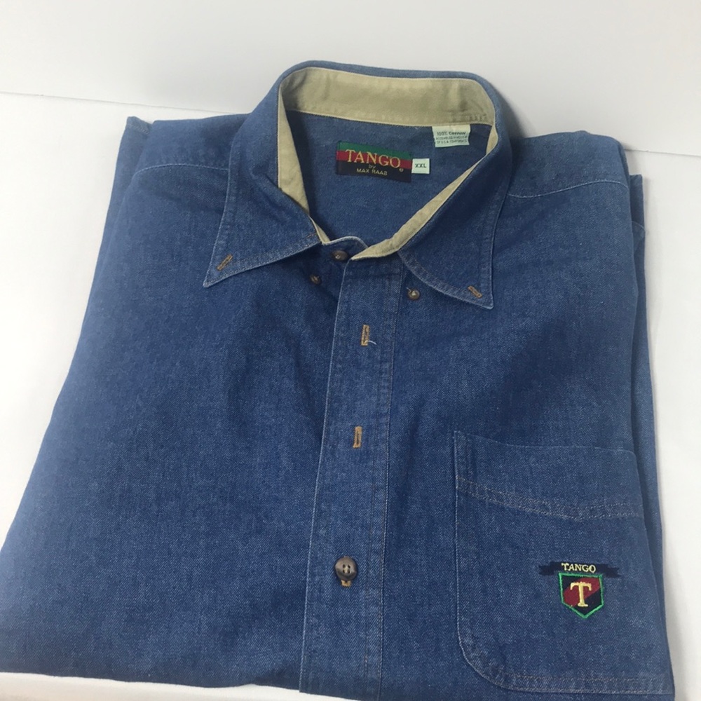 Tango button down men’s shirt